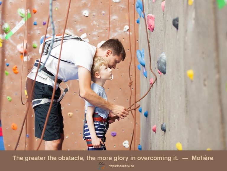 The greater the obstacle…