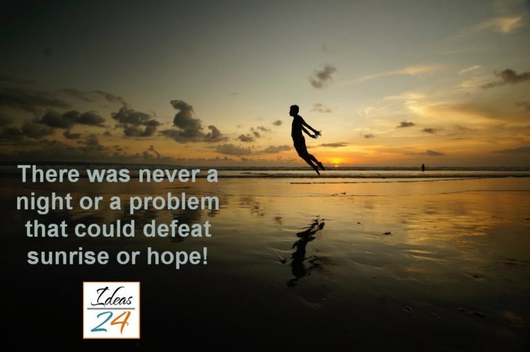 The darkest hour…