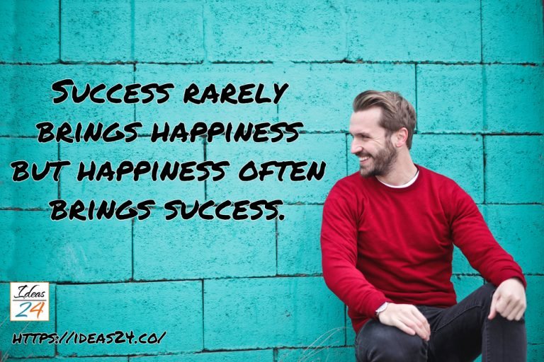 Success ≠ Happiness