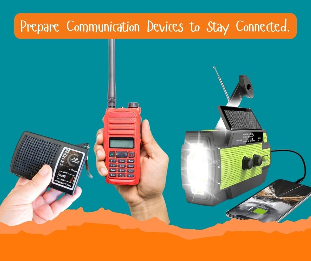 Stay connected with communication devices.