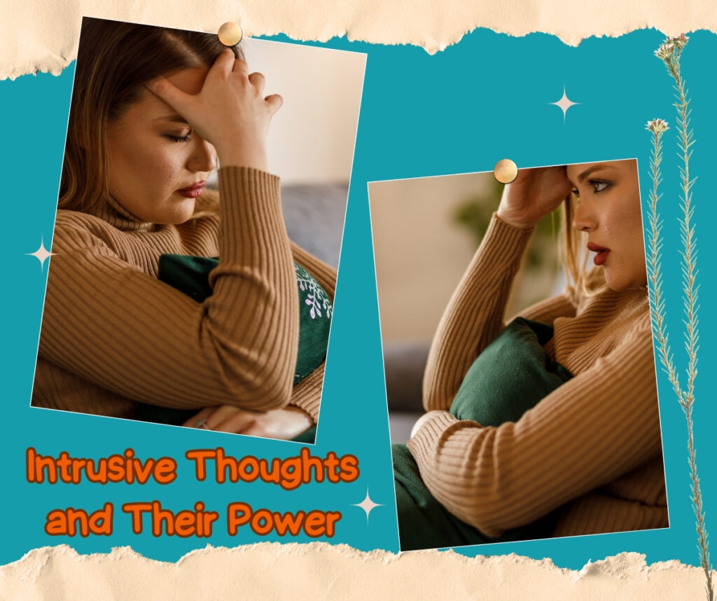 Intrusive thoughts disrupt peace with strange and unsettling ideas, from normal worries to bizarre and scary thoughts.