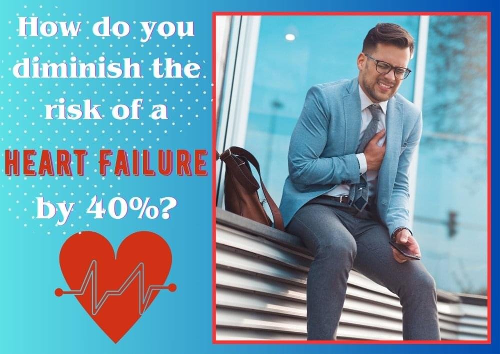 Defying 40% Heart Failure Risks With 5 Glasses of Water